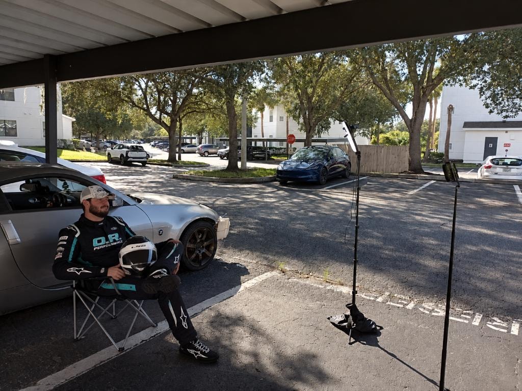 Behind the scenes