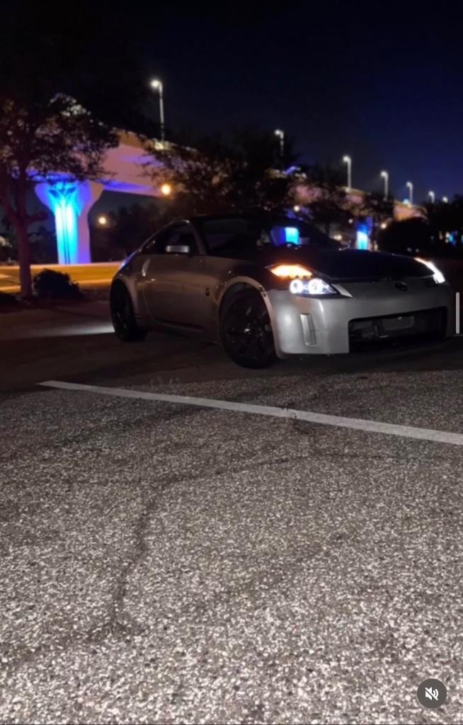 350Z night shot