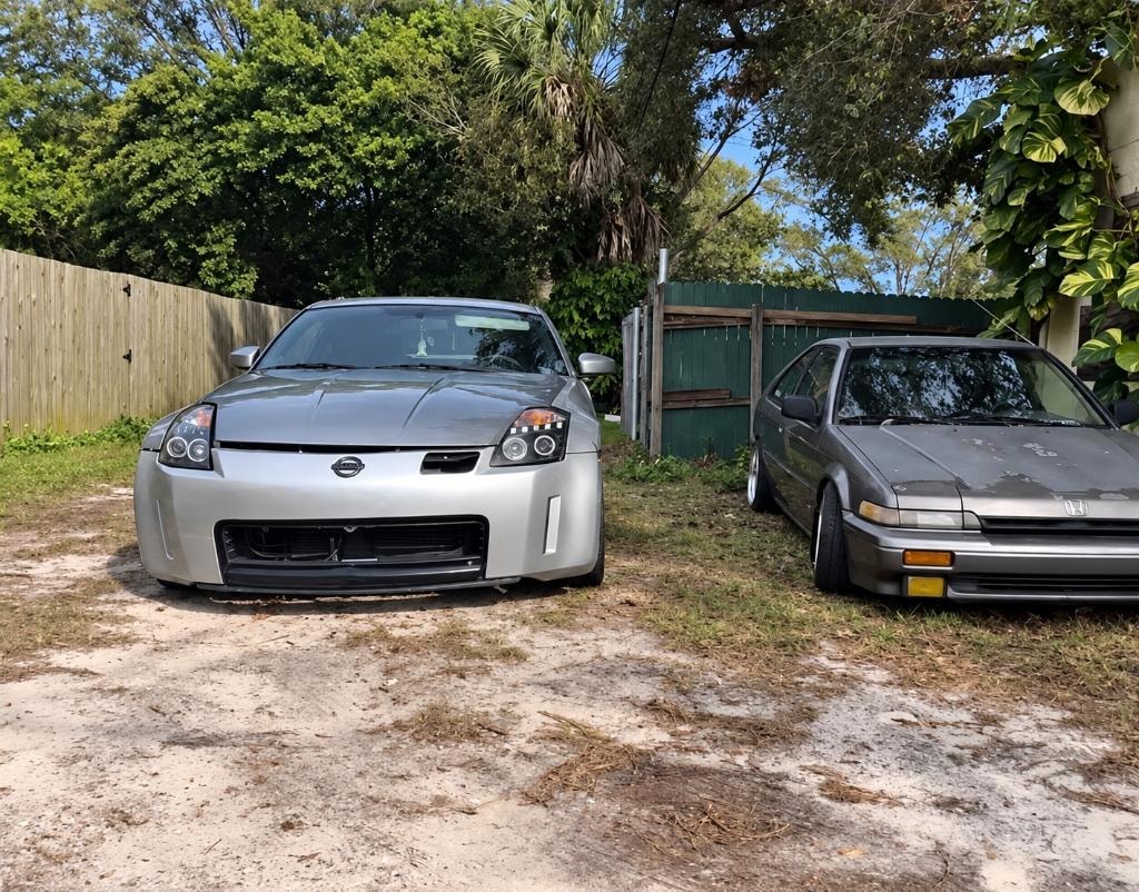 350Z and 86 Honda Accord